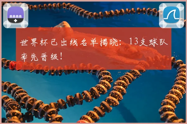 世界杯已出线名单揭晓:13支球队率先晋级!
